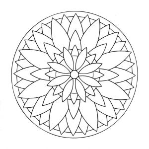 Coloriage Rosace à Imprimer Gratuit 187 Best Mandalas Images On Pinterest
