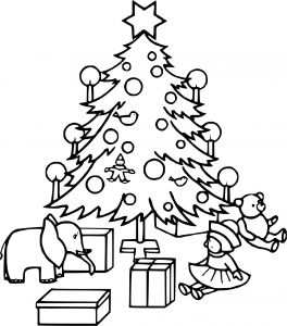 Coloriage Sapin De Noel à Imprimer Gratuit Dessin Sapin De Noel Facile