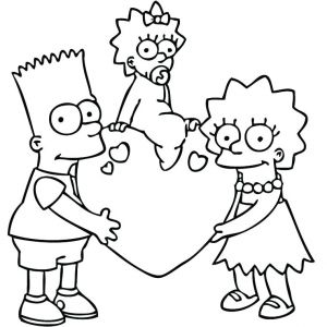 Coloriage Simpson à Imprimer Gratuit Coloriage Simpson Sur ordi A Imprimer Gratuit Coloriage Simpson Sur