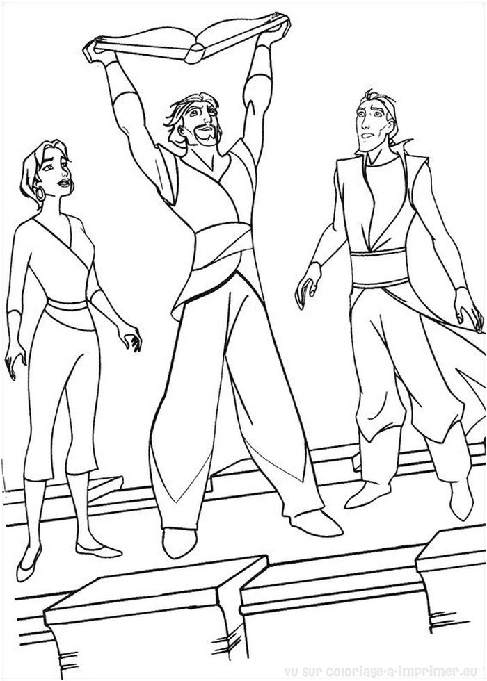 Coloriage Sinbad Coloriage   Imprimer Coloriage Sinbad Le Marin 008