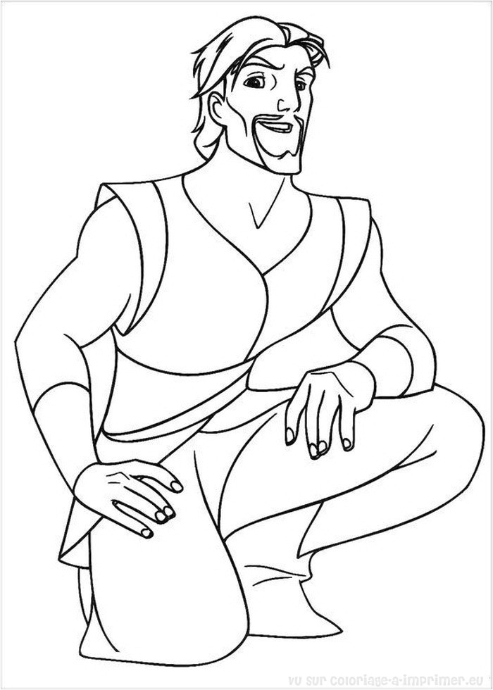 Coloriage Sinbad Coloriage   Imprimer Coloriage Sinbad Le Marin 013
