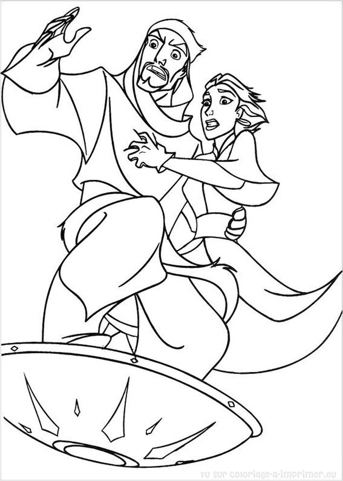 Coloriage Sinbad Coloriage   Imprimer Coloriage Sinbad Le Marin 014