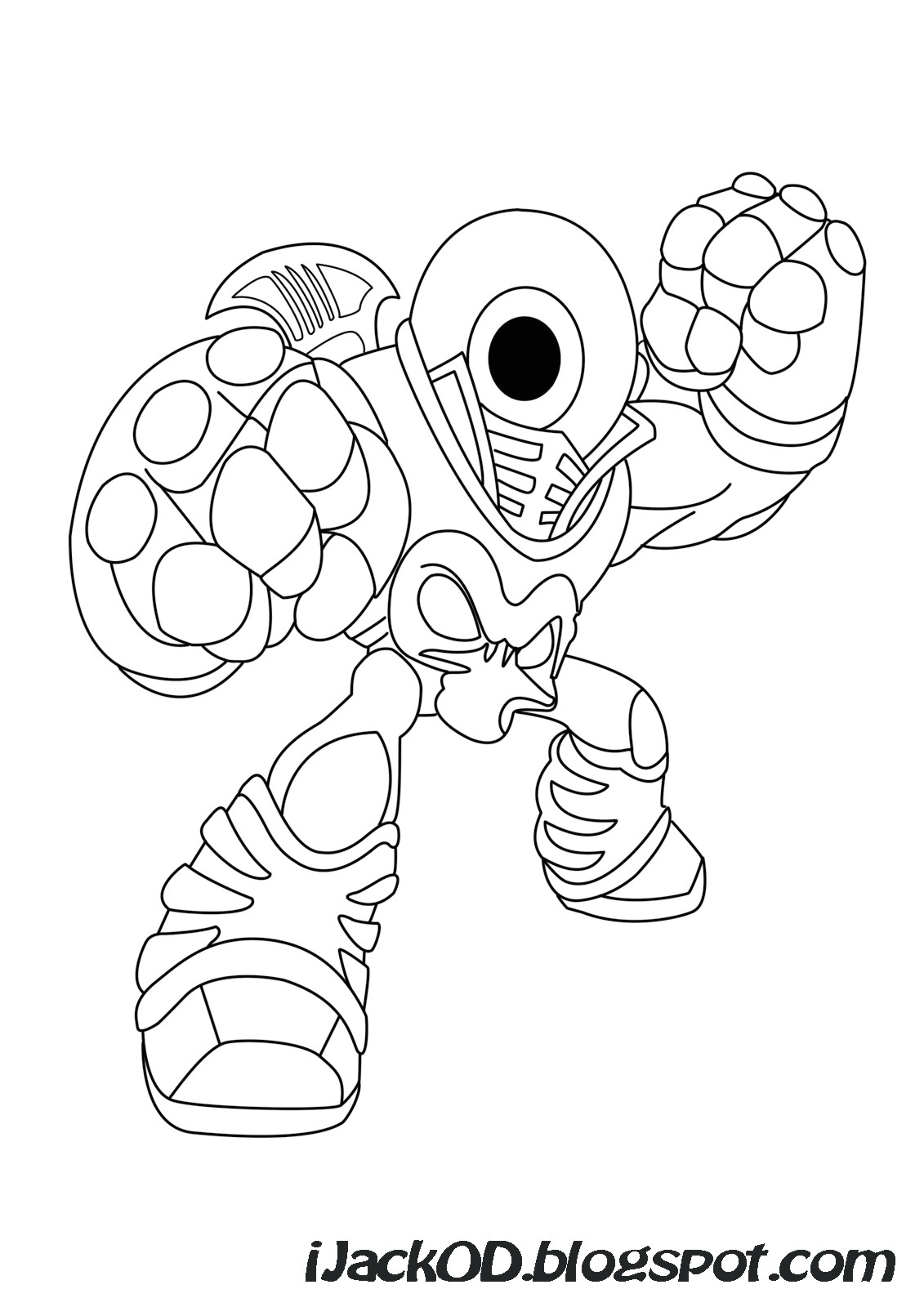 Coloriage Skylanders Giants Eye Brawl Best Skylander Coloring Pages Tree Rex New Coloring Pages