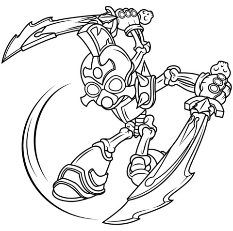 Coloriage Skylanders Giants Eye Brawl Coloriage Skylanders Giants Chop Chop
