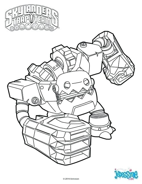 Coloriage Skylanders Imaginators Coloriage Skylanders Gill – Fashionzenfo