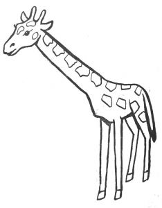 Coloriage sophie La Girafe 111 Dessins De Coloriage Girafe   Imprimer