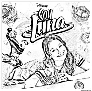 Coloriage soy Luna à Imprimer Belle Coloriage Imprimer Gratuit soy Luna