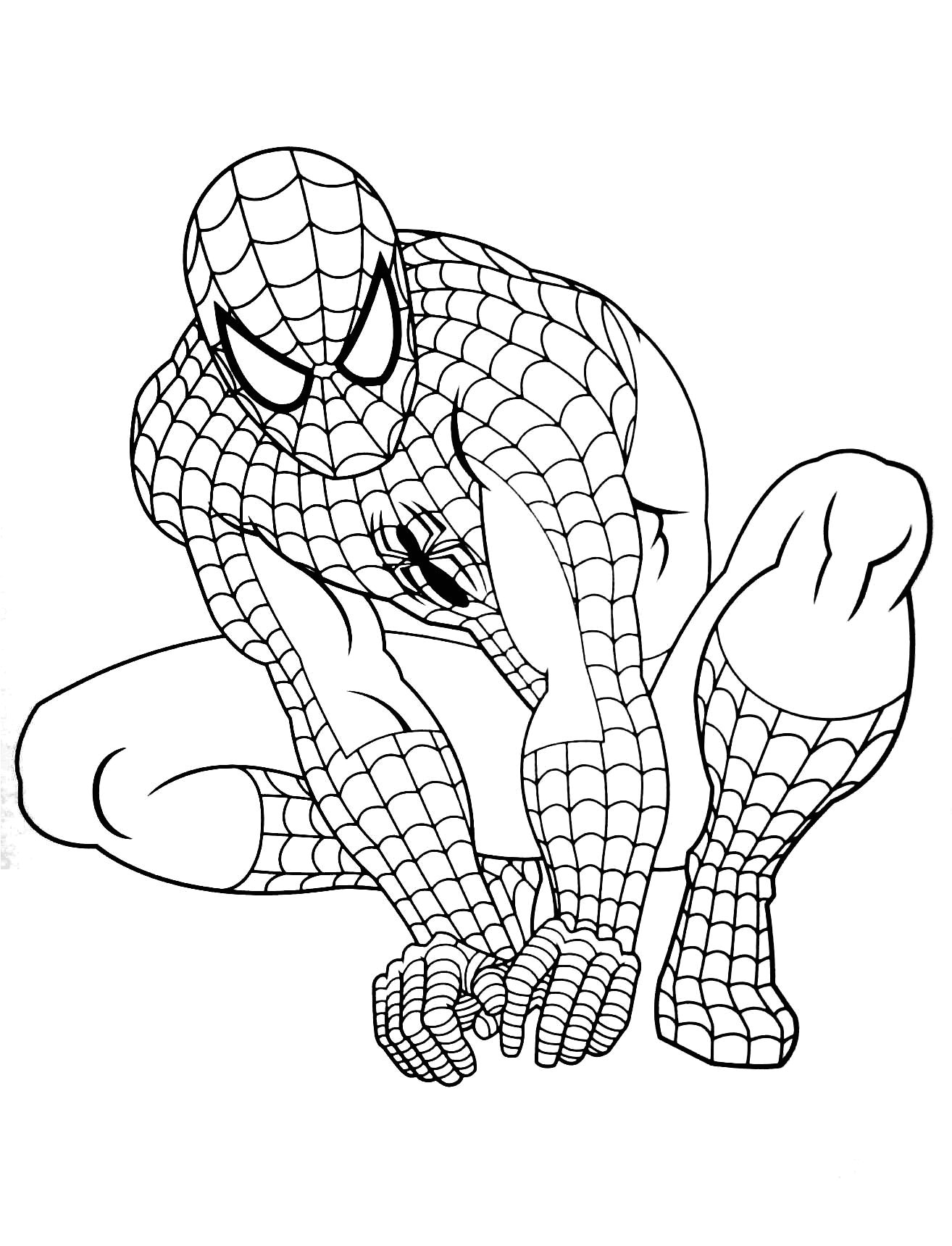Coloriage Spiderman à Imprimer A4 Coloriage Imprimer format A4 Elégant Idées Dessins De Coloriage