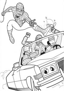 Coloriage Spiderman Noir à Imprimer 20 Best Coloriages Spiderman Images On Pinterest