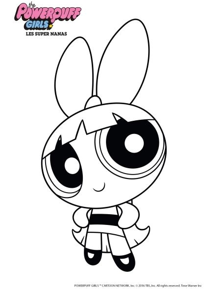 Coloriage Super Nana Mama Powerpuff Girl Mother & Daugther Pinterest