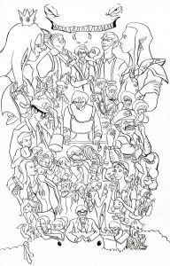 Coloriage Super Smash Bros Brawl Super Smash Bros Brawl Coloring Pages