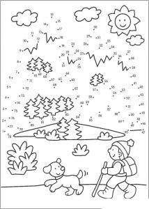 Coloriage Sur Internet PoÅÄ
cz Kropki Do 100 Kropek 85 Coloriage Pinterest