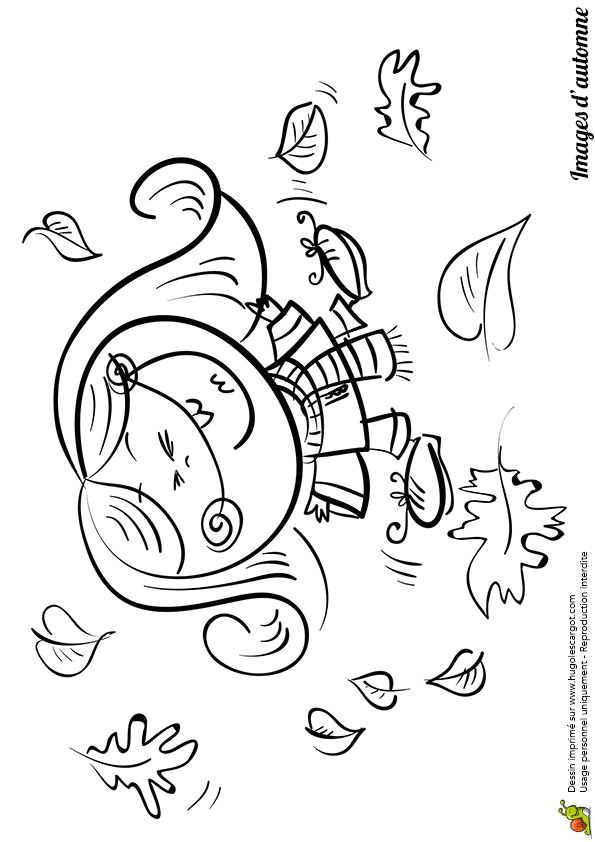 Coloriage Sur L Automne A Imprimer 83 Best Coloriages Enfants Images On Pinterest