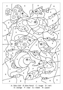 Coloriage Sur La Mer à Imprimer Pour Imprimer Ce Coloriage Gratuit Coloriage Magique Lettres