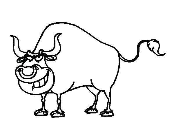 Coloriage Taureau Corrida Coloriage Taureau De Corrida Coloriage De Taureau Mchant Pour