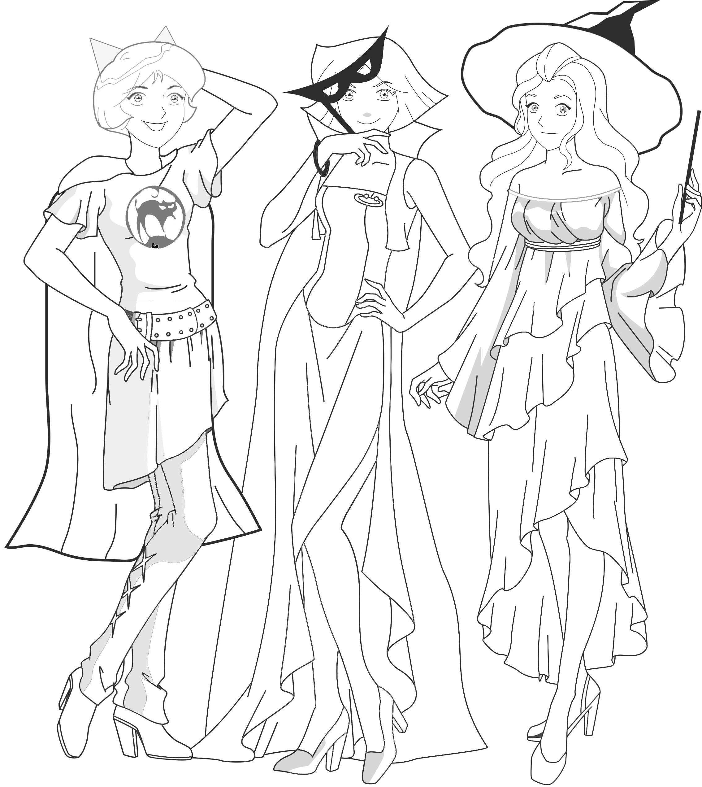 Coloriage totally Spies à Imprimer 24 Fantastique Graphie Coloriage En Ligne Gratuit totally Spies