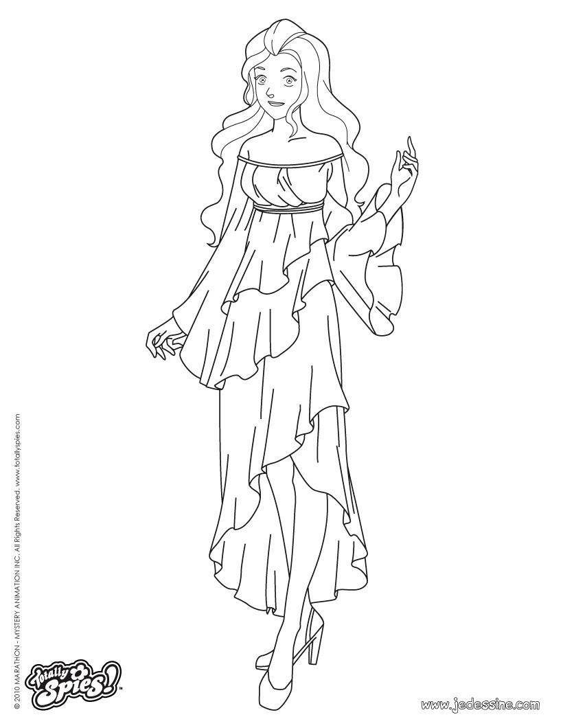 Coloriage totally Spies à Imprimer Coloriage Sam Sam Le Pompier Et Julie Coloriage Magique De Robocar