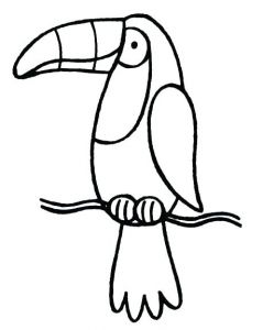 Coloriage toucan A Imprimer Coloriage Rafael toucan toucan Coloriage toucan A Imprimer Et