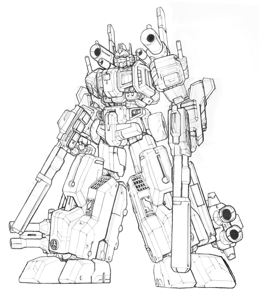 Coloriage Transformer à Imprimer Free Printable Transformers Coloring Pages for Kids