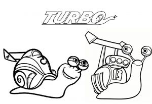 Coloriage Turbo L Escargot à Imprimer De 100 Dessins De Coloriage Coccinelle Hugo L 39 Escargot