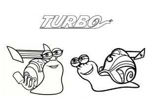 Coloriage Turbo L Escargot à Imprimer Escargot A Imprimer Et A Colorier Coloriages