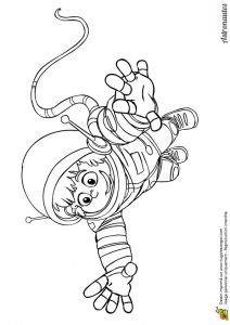 Coloriage Vaisseau Spatial à Imprimer 50 Best Coloriages Cosmonautes Et Extraterrestres Images by Hugo L
