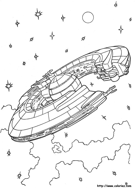 Coloriage Vaisseau Spatial à Imprimer Coloriage  Dessiner  Imprimer Star Wars Lego