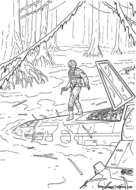 Coloriage Vaisseau Spatial à Imprimer Dessin Lego Star Wars  Imprimer Gratuit