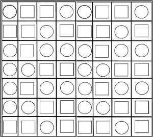 Coloriage Vasarely Coloriage Vasarely 2 Color Patterns Pinterest