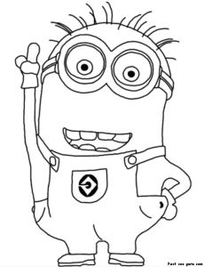 Coloriage Visage Enfant Cute Despicable Me Minion Coloring Pages
