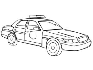 Coloriage Voiture De Police à Imprimer Dessins Gratuits   Colorier Coloriage Police   Imprimer