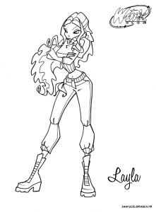 Coloriage Wings à Imprimer Coloriage Imprimer Winx Flora Du Club Winx Coloriage Winx