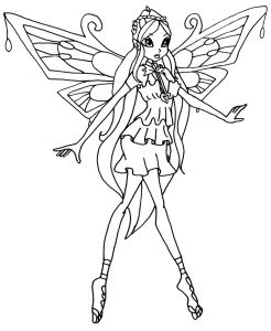 Coloriage Wings à Imprimer Coloriage Winx Stella Coloriage Winx Stella Coloriage Winx
