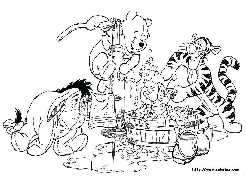 Coloriage Winnie L Ourson à Imprimer Gratuit Winnie 5 Coloriage Winnie Lourson Et Ses Amis Coloriages Pour