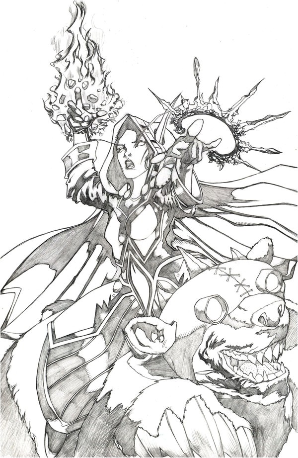 Coloriage World Of Warcraft World Of Warcraft Crucify by Idirt On Deviantart