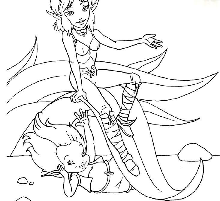 Coloriage Zig Et Sharko 53 Dessins De Coloriage Ratz   Imprimer