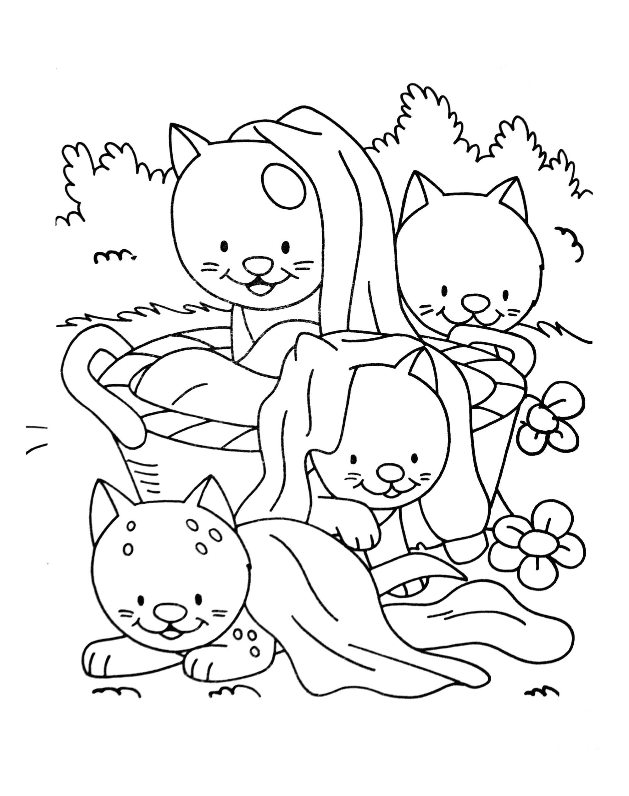 Coloriages Chats à Imprimer Gratuits Coloriage 2 Chats top Image Coloriage Alice Chat Coloriage New