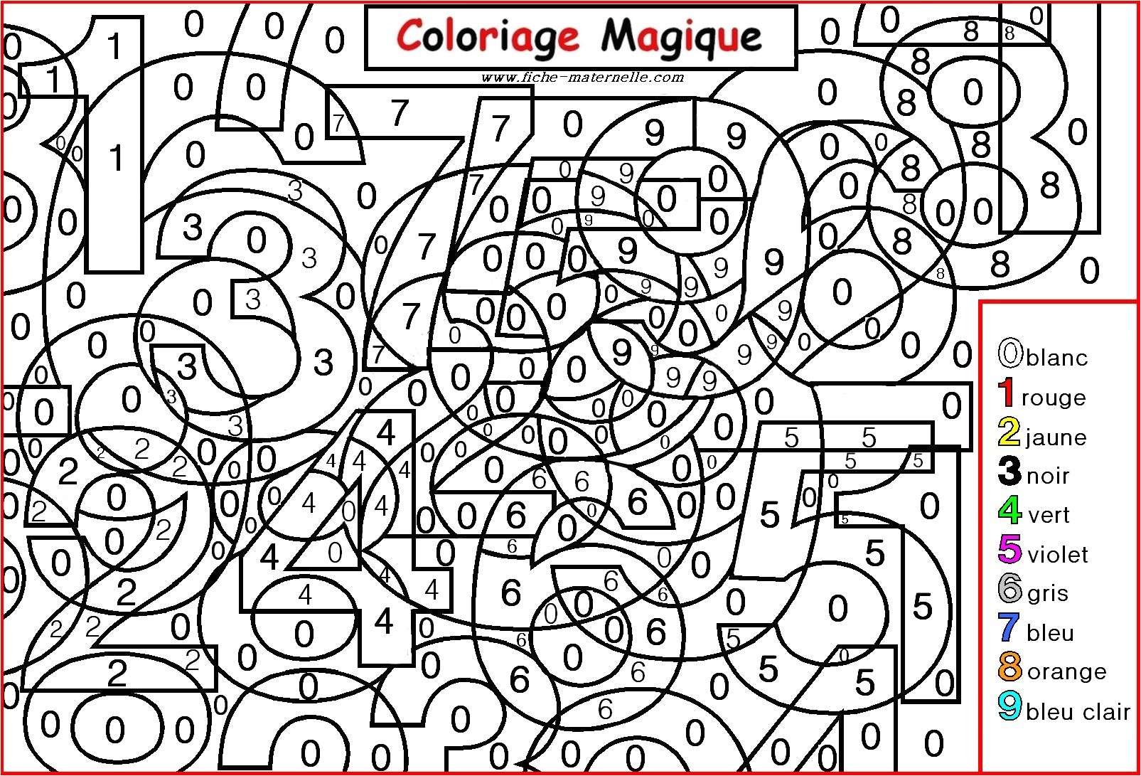 Coloriages Codés Cp Coloriage Magique Calcul Mental Cm2 Meublerc