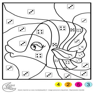 Coloriages Codés Gs Inspiration Coloriage Codé Petite Section