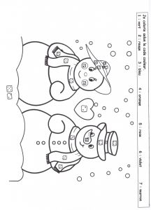 Coloriages Codés Maternelle Inspiration Coloriage Codé Petite Section