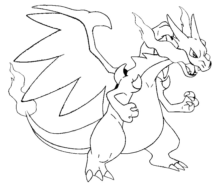 Coloriages Pokemon Xy Coloriage Pokemon Xy Mega Evolution