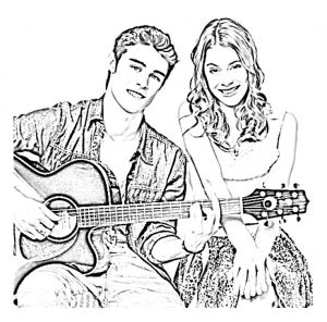 Coloriages Violetta à Imprimer 48 Best Violetta Images On Pinterest