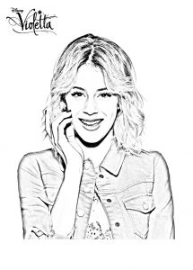 Coloriages Violetta à Imprimer Coloriage De Violetta Saison 1 2 3