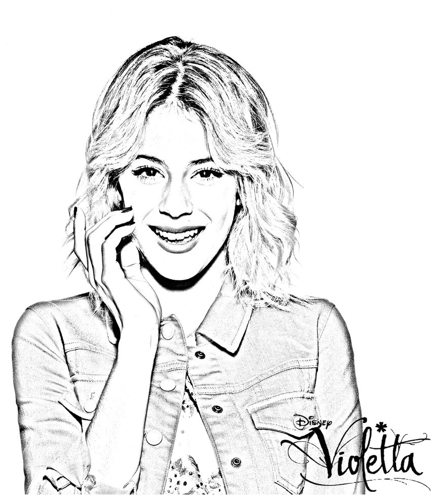 Des Coloriage De Violetta Coloriage Gratuit Violetta Filename Coloring Page Free Printable