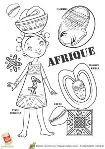 Dessin Femme Africaine Coloriage 69 Best Dessins Coloriages Des Pays Du Monde Entier Images On