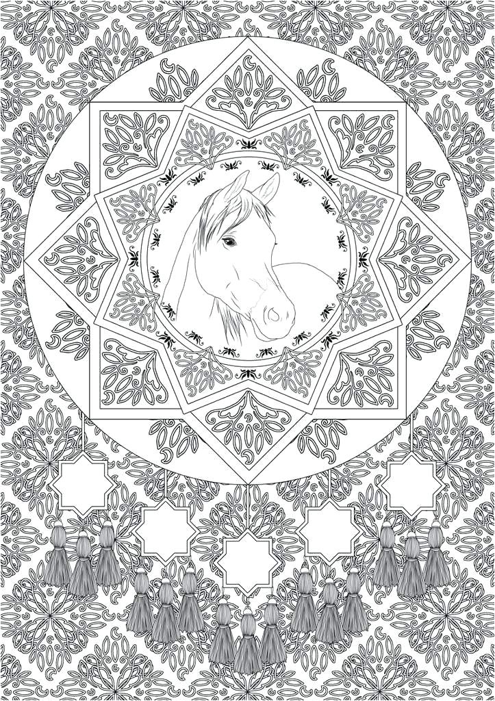 Forum Coloriage Anti Stress Coloriage Art Thacrapie Chevaux Le Carton A Dessins De Flo Coloriage