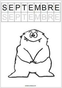 Gloups Coloriage Activite Peinture Graphisme Et Arts Visuels Pinterest