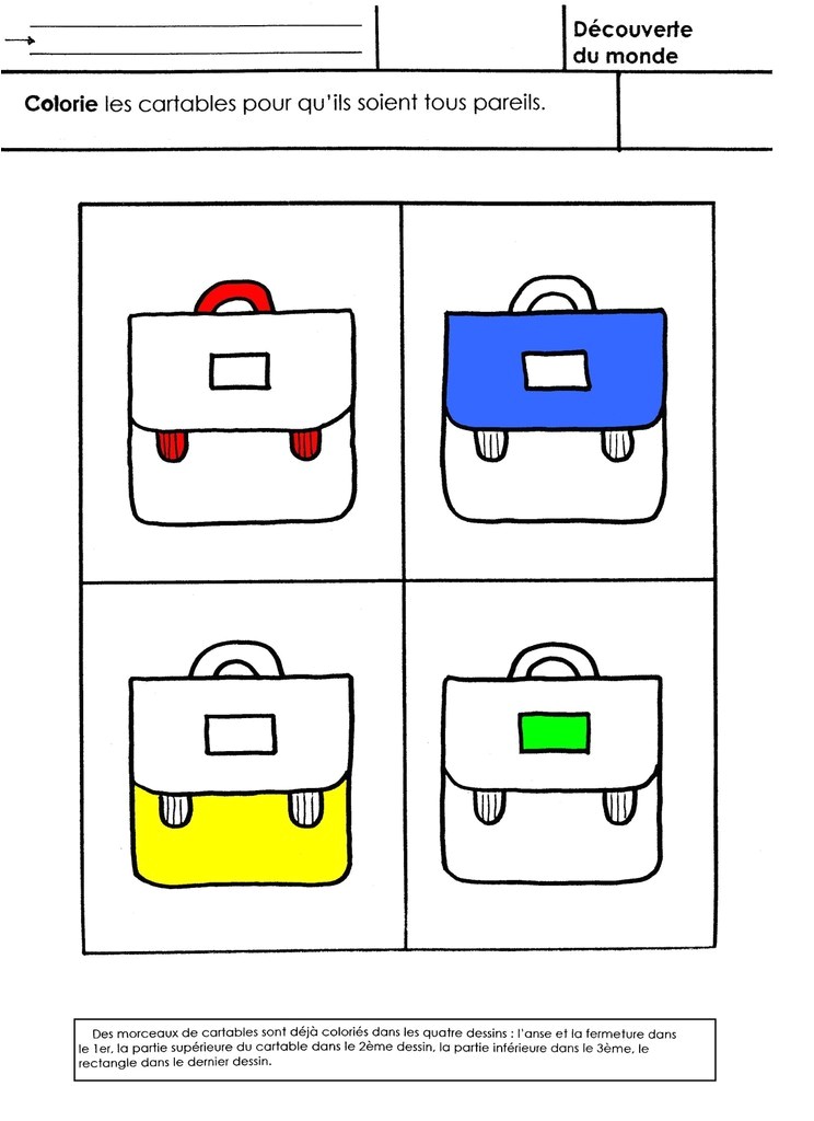 Gloups Coloriage Coloriage Logique Gloups école Maternelle Gellow