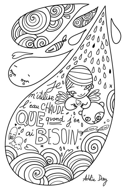 Goutte D Eau Coloriage 16 Best Coloriages Gestes Ecolo Images On Pinterest