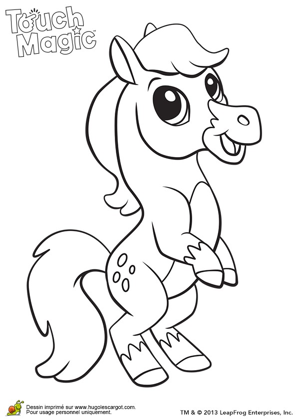 Jeux De Coloriage De Cheval Gratuit Coloriage Leapfrog Cheval Page 3 Sur 16 Sur Hugolescargot
